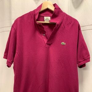 Authentic Men’s Lacoste Polo